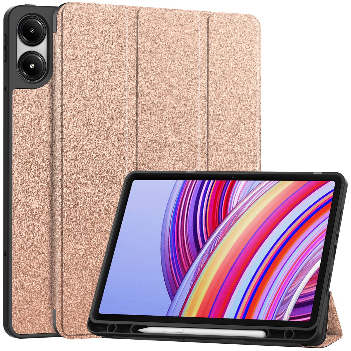 Etui z klapką Bizon Case Tab Lizard do Xiaomi Redmi Pad Pro 12.1